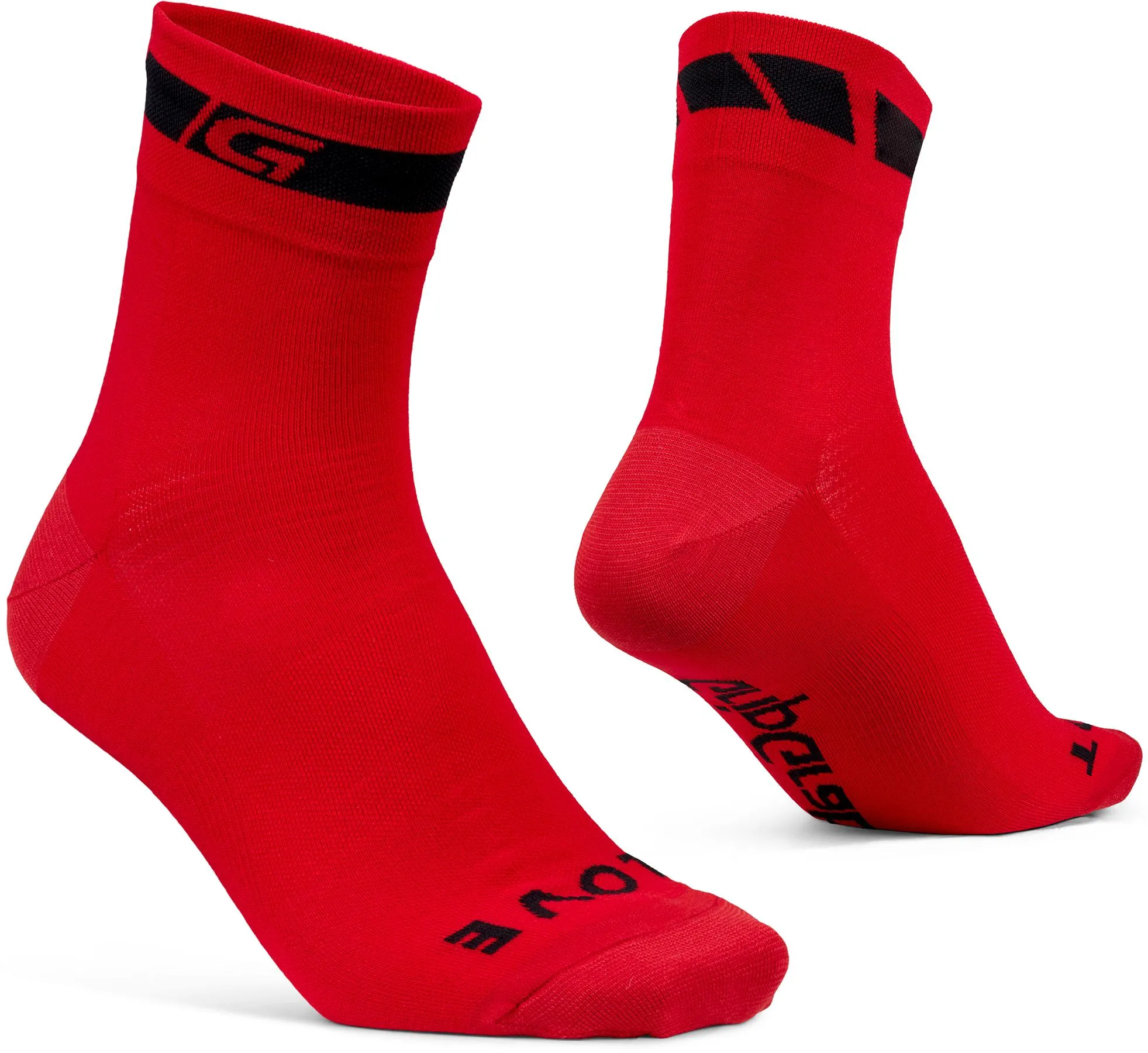  Classic Regular Cut Socks, Red