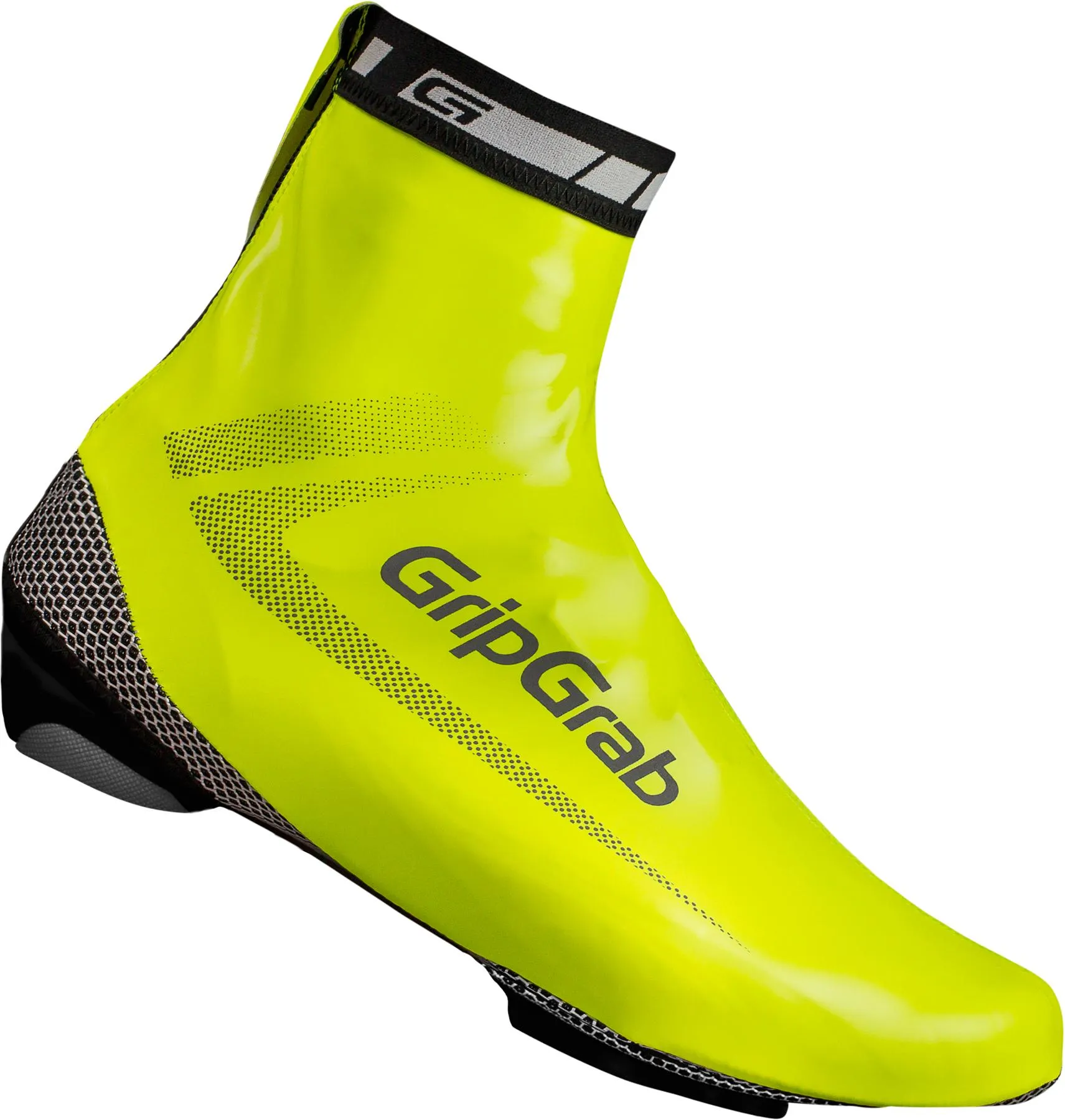  RaceAqua Hi-Vis Waterproof Overshoes, Hi-Viz Yellow
