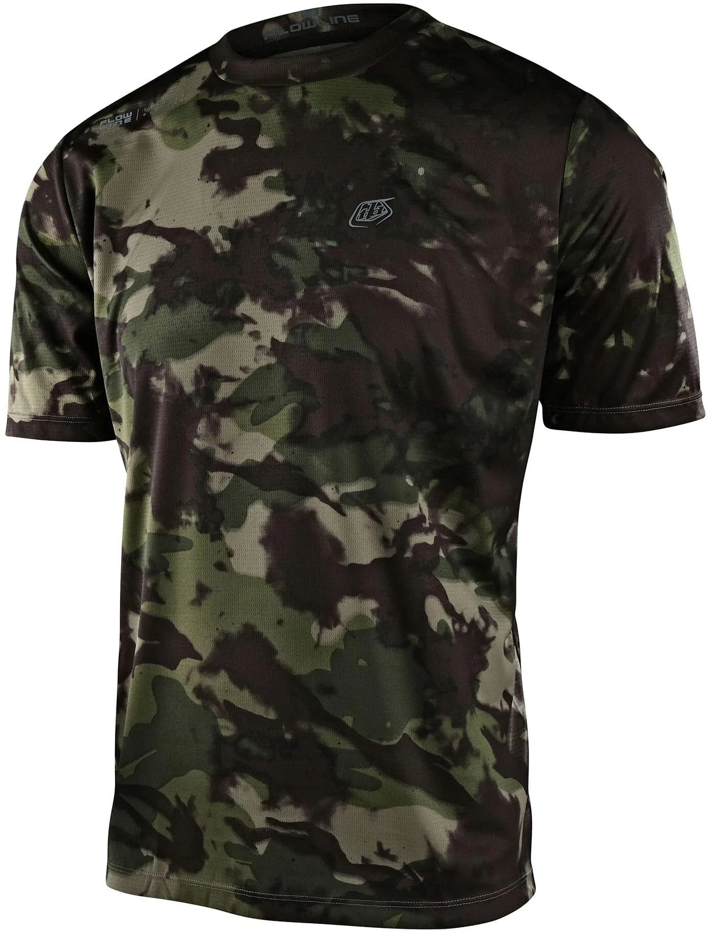 Flowline Short Sleeve Jersey, Covert Army Green