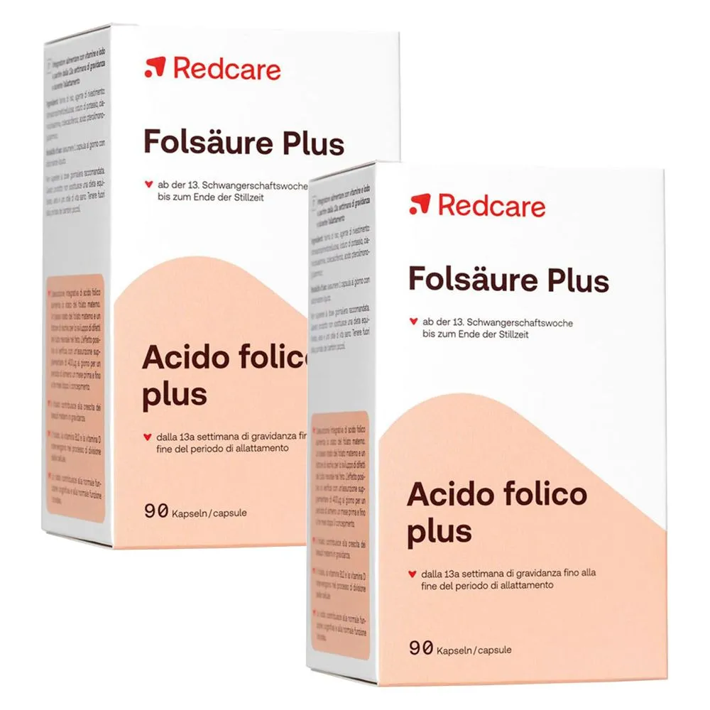 Redcare Acido folico Set da 2