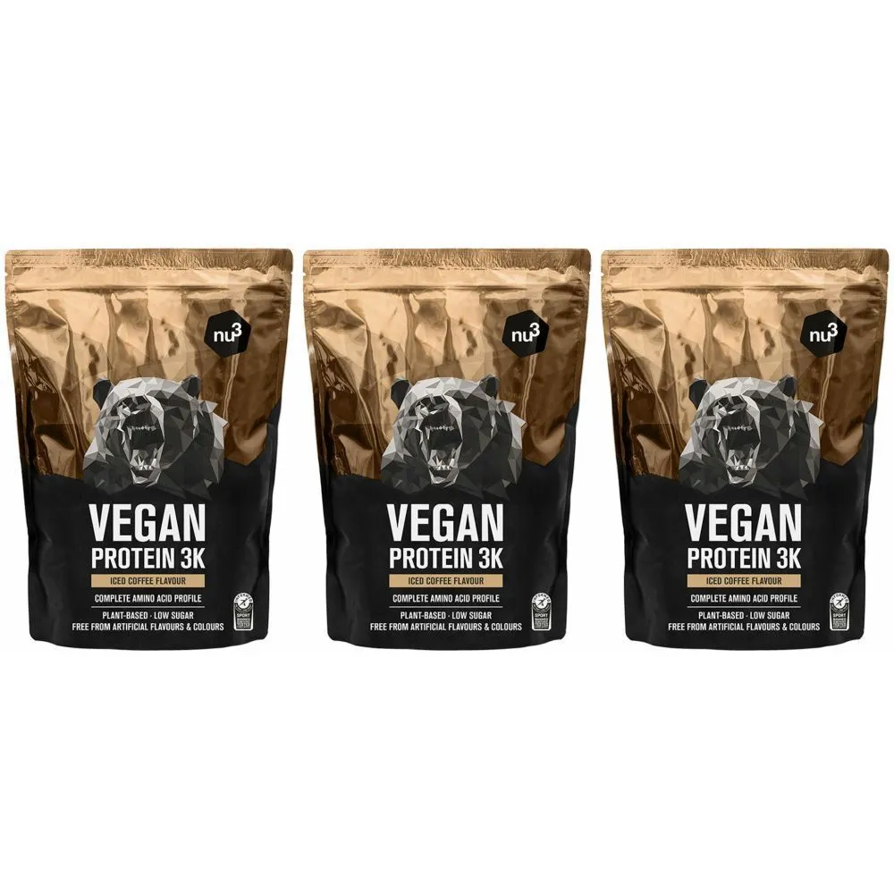  Vegan Protein 3k Iced Coffee Set da 3