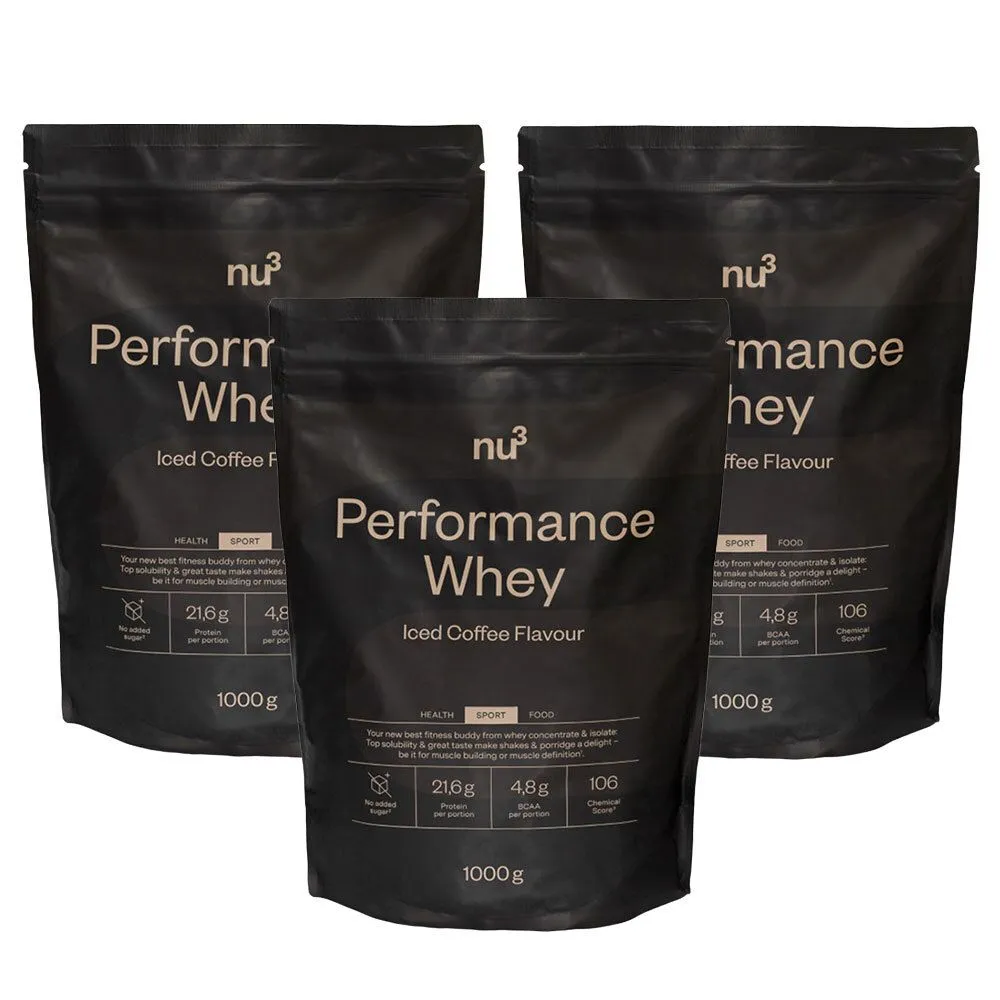  Performance Whey Iced Coffee Set da 3