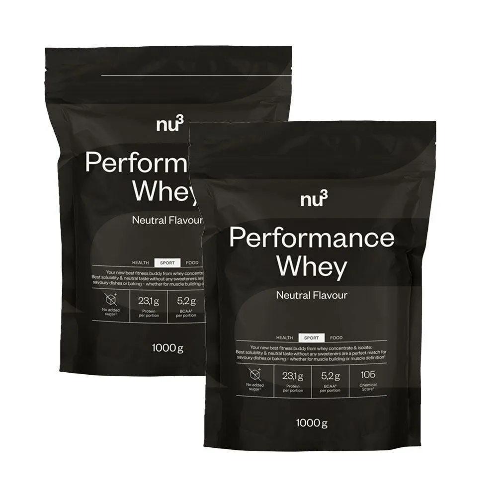  Performance Whey Neutro Set da 2