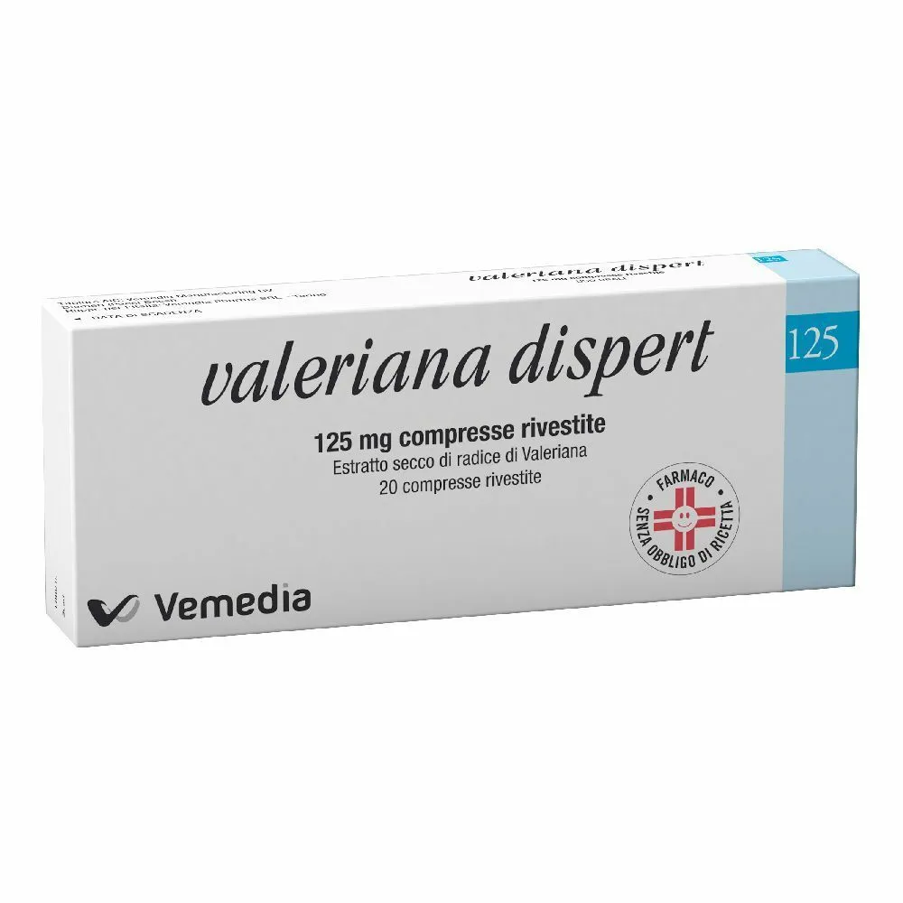 Valeriana Dispert 125 mg compresse rivestite