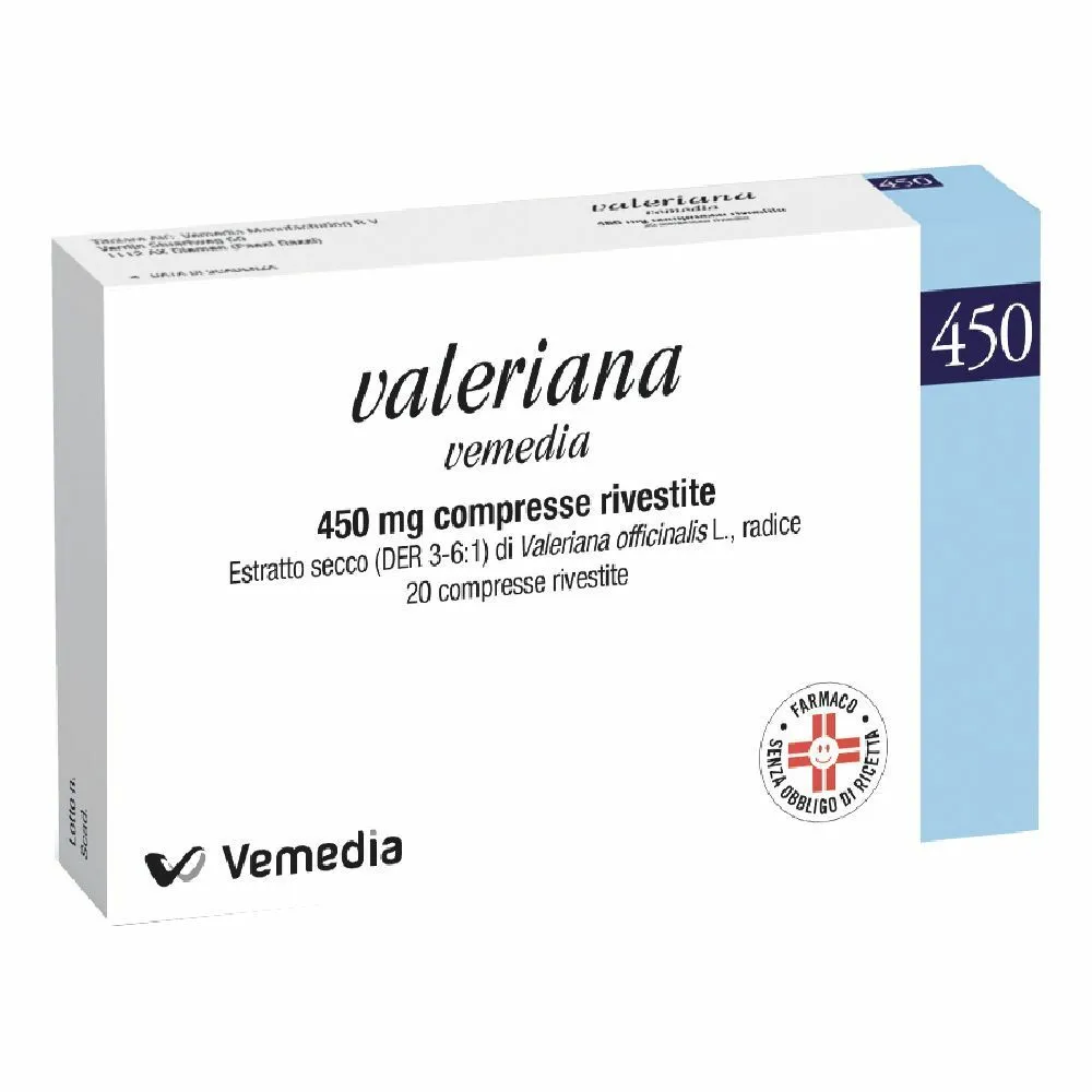 Valeriana  450 mg