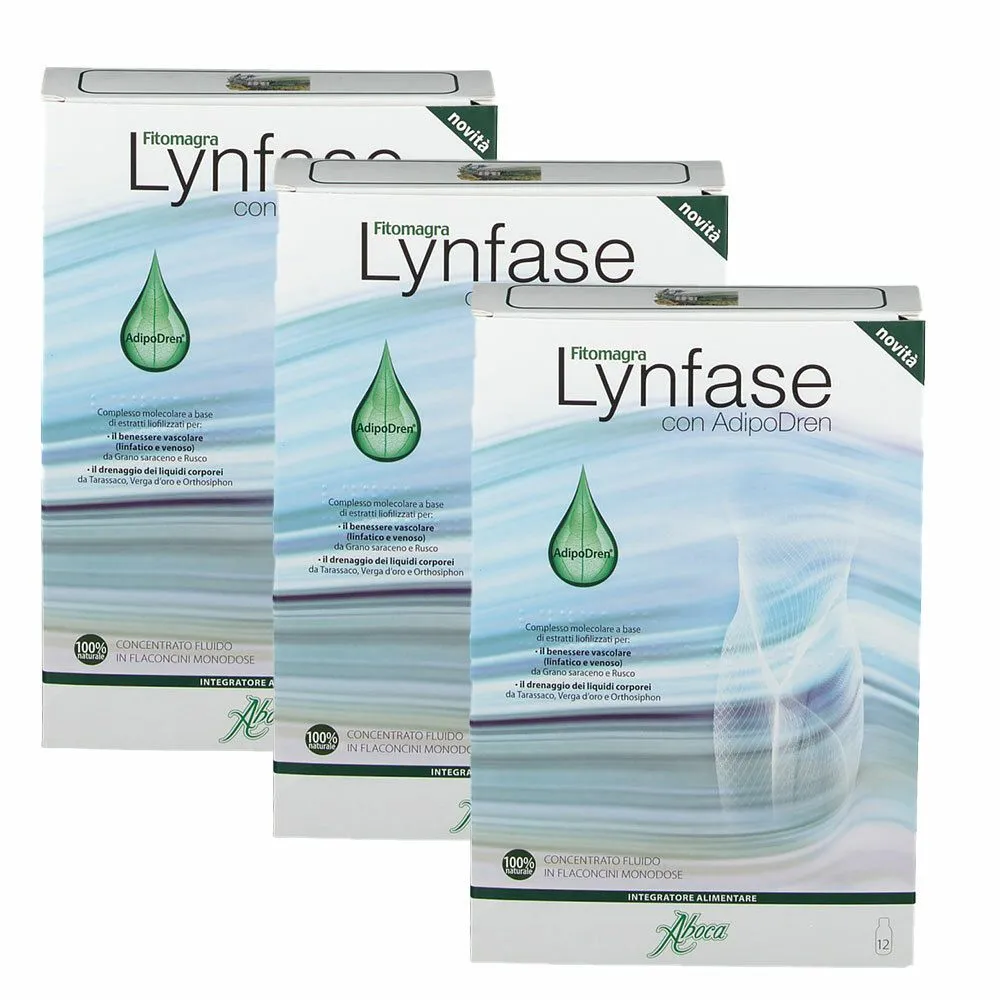 Aboca® Fitomagra Lynfase Set da 3