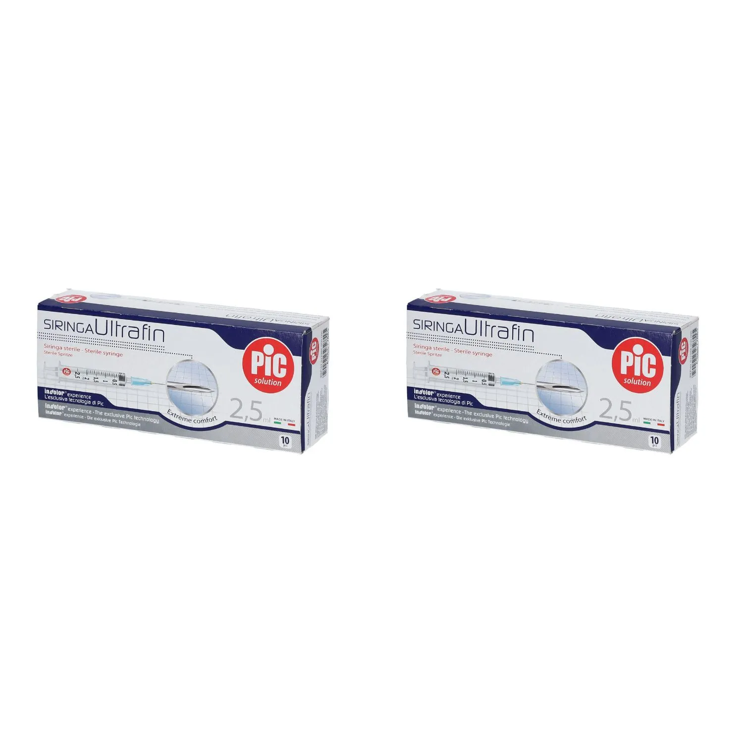 Pic Solution Siringa Ultrafin Sterile 2,5 ml