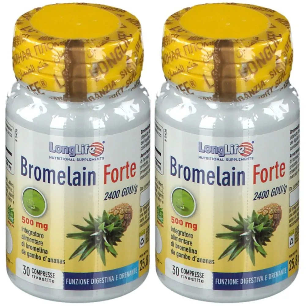 Longlife Bromelain Forte x2