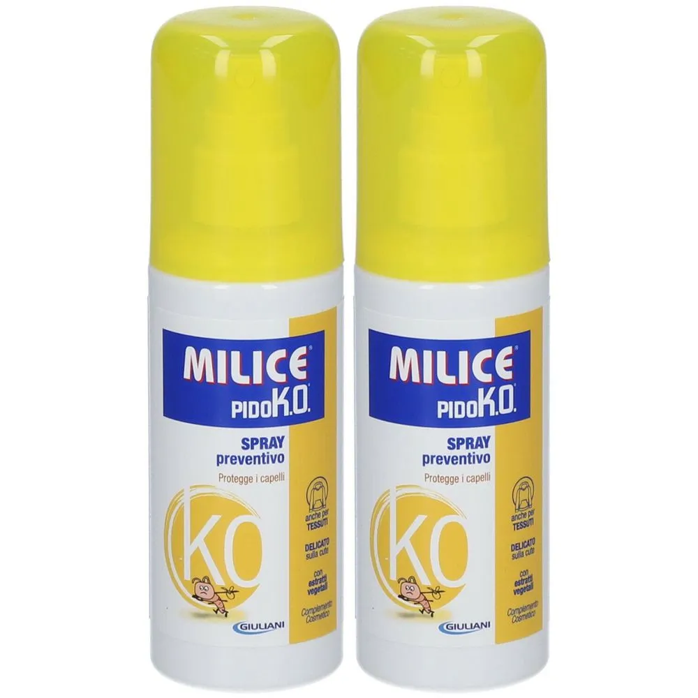 Milice® PidoK.O. Spray Preventivo Set da 2