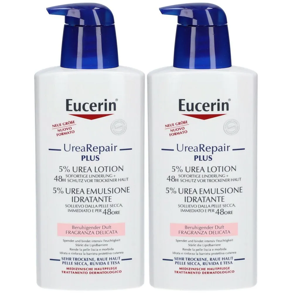 Eucerin® UreaRepair PLUS Emulsione Idratante 5% Set da 2