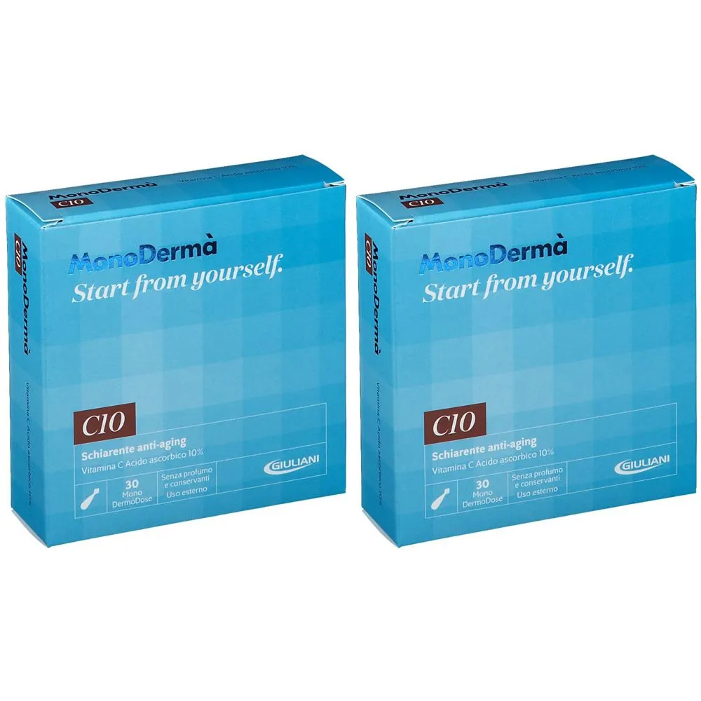 Giuliani MonoDermà® C10 Schiarente Anti Aging Set da 2