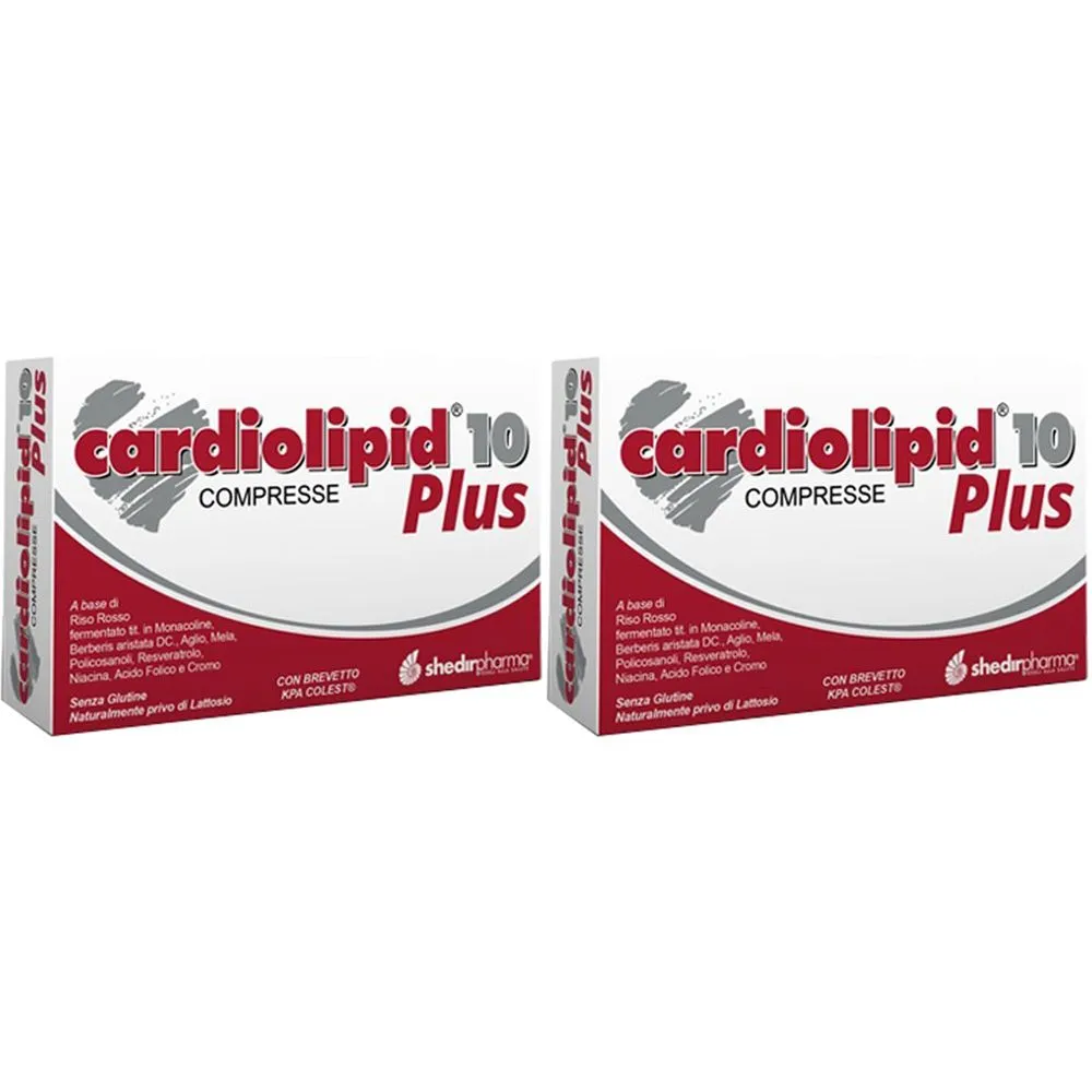 Cardiolipid 10 Plus 30 Compresse Set da 2