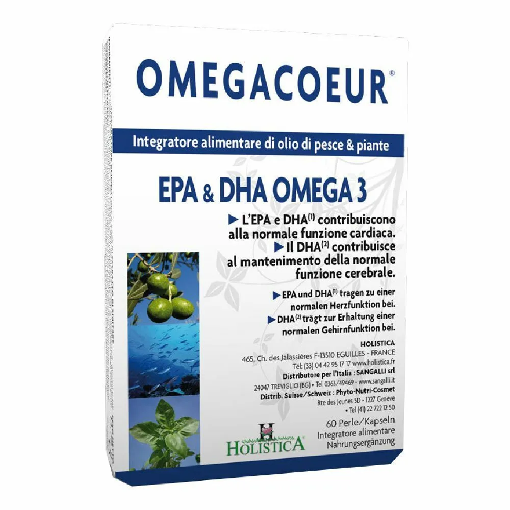 Omegacoeur Holistica 60Cps