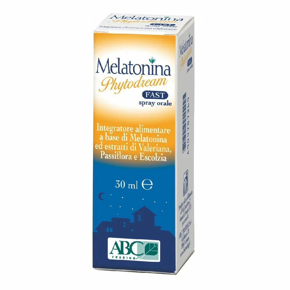 ABC Trading Melatonina Phytodream Fast Spray Orale