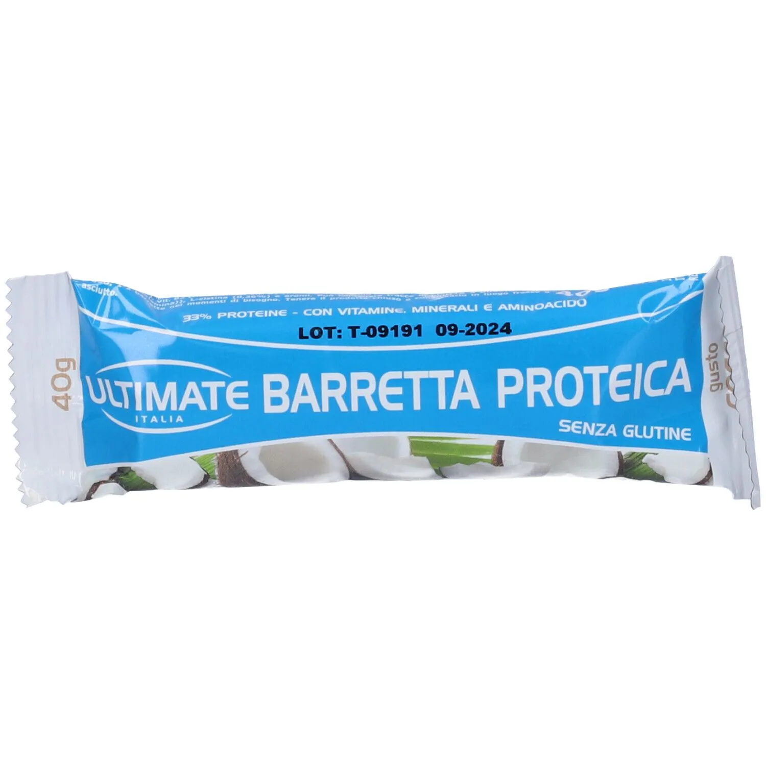 Ultimate Barretta Proteica Cocco 40 G 1 Pezzo