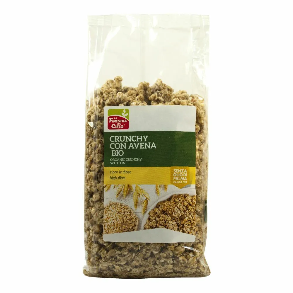 Crunchy Avena 375G Bio