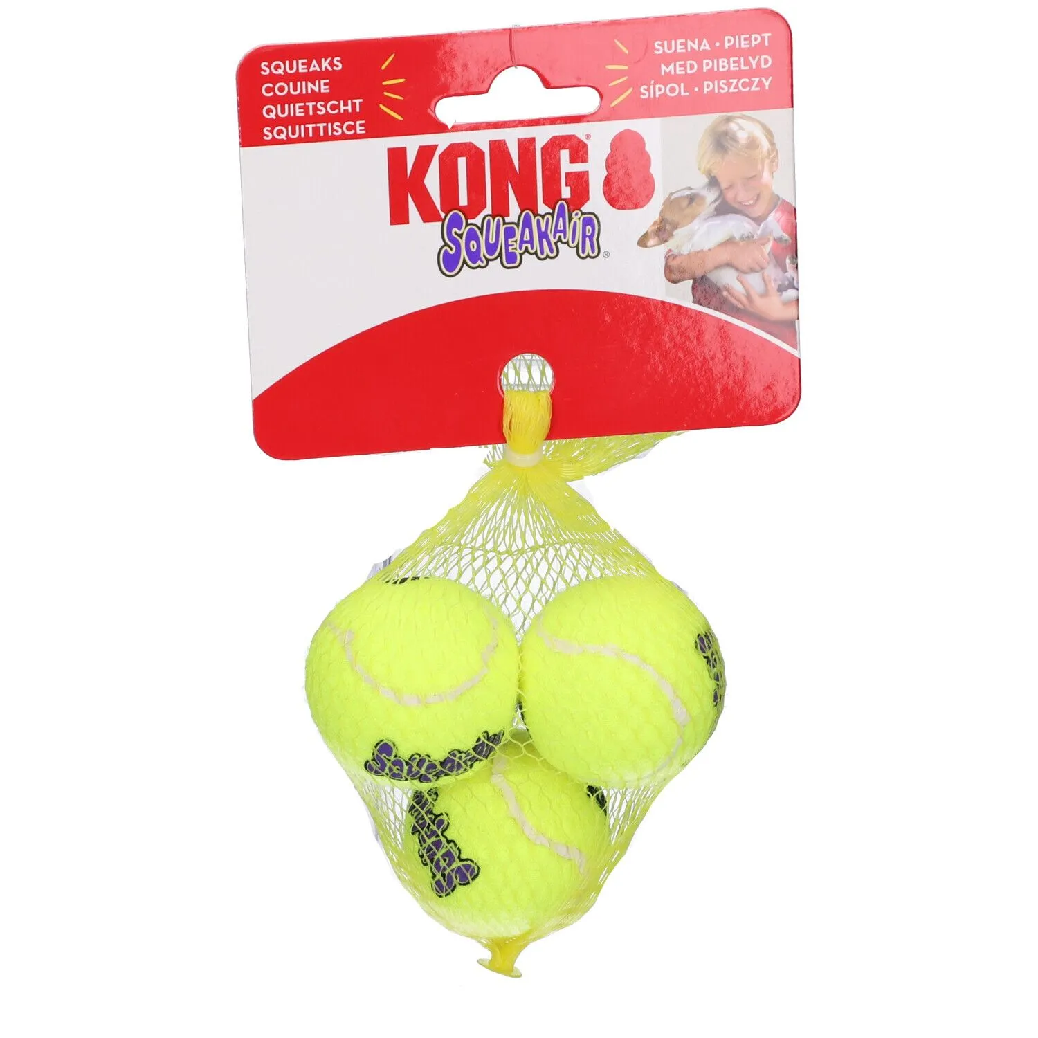  Squeakair Tennis Balls Xs