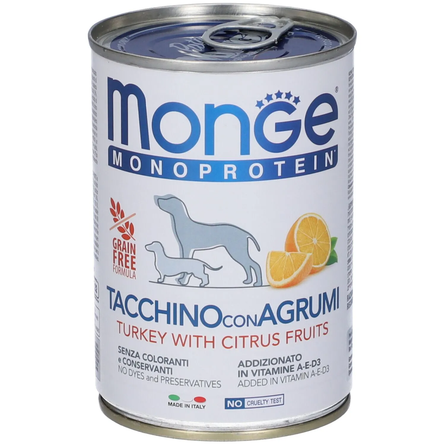 Monge Dog Tacchino Con Agrumi Monoprotein