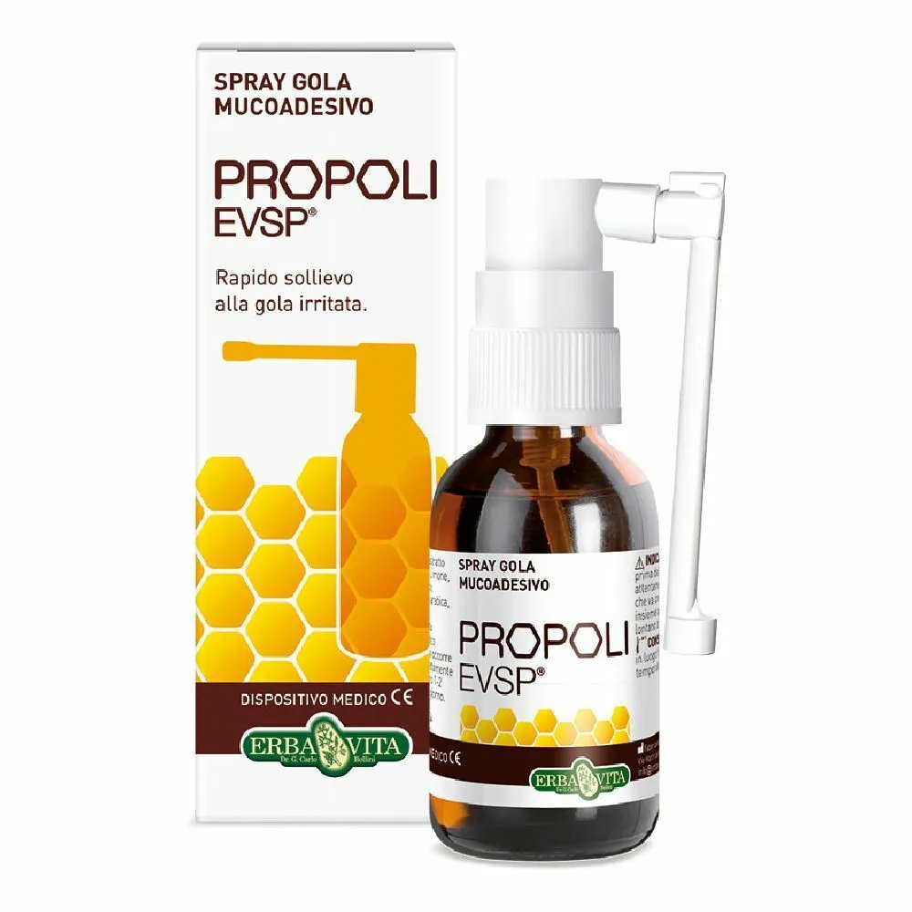 ERBA VITA Propoli EVSP® Spray Gola Mucoadesivo