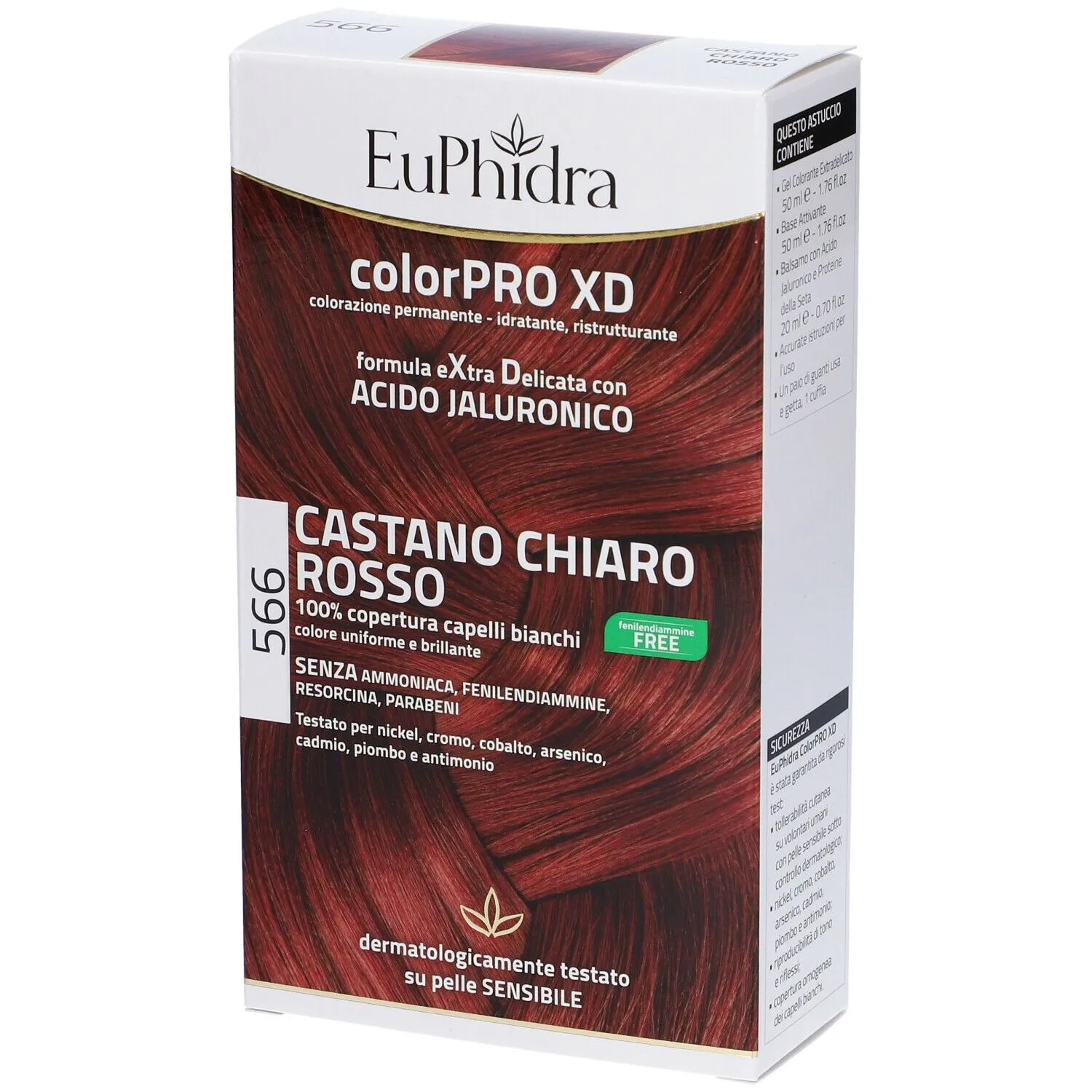 Euphidra ColorPRO XD Castano Chiaro Rosso 566