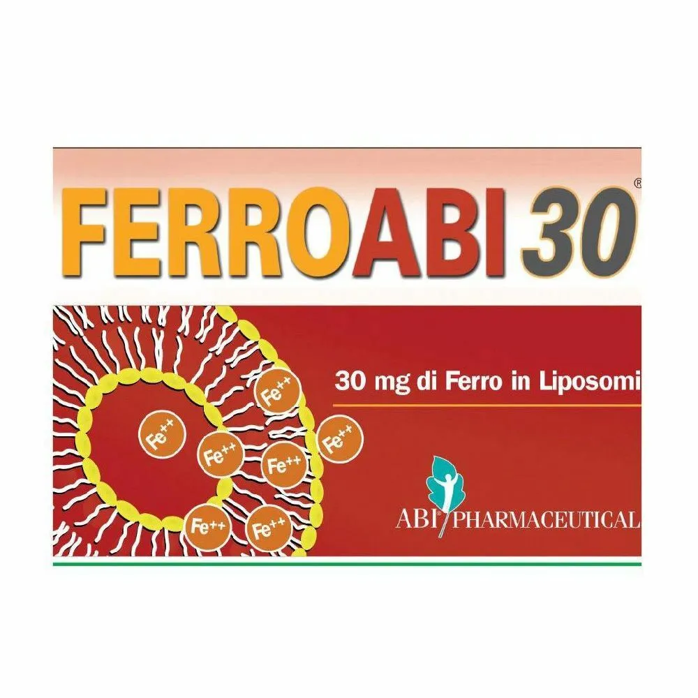 Abi Pharmaceutical Ferroabi30 Integratore Alimentare Compresse