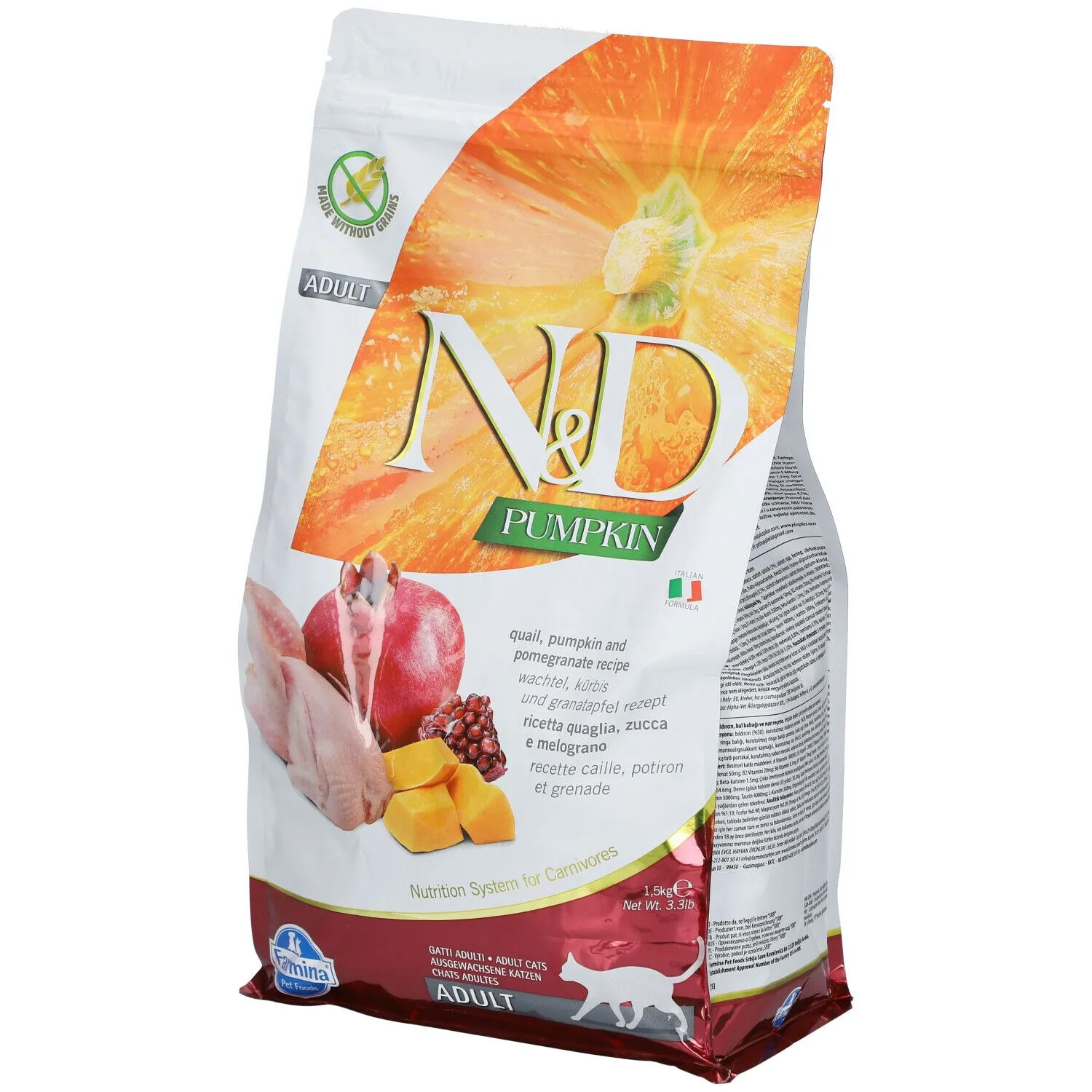 ® N&D Pumpkin Quail & Pomegranate Adult