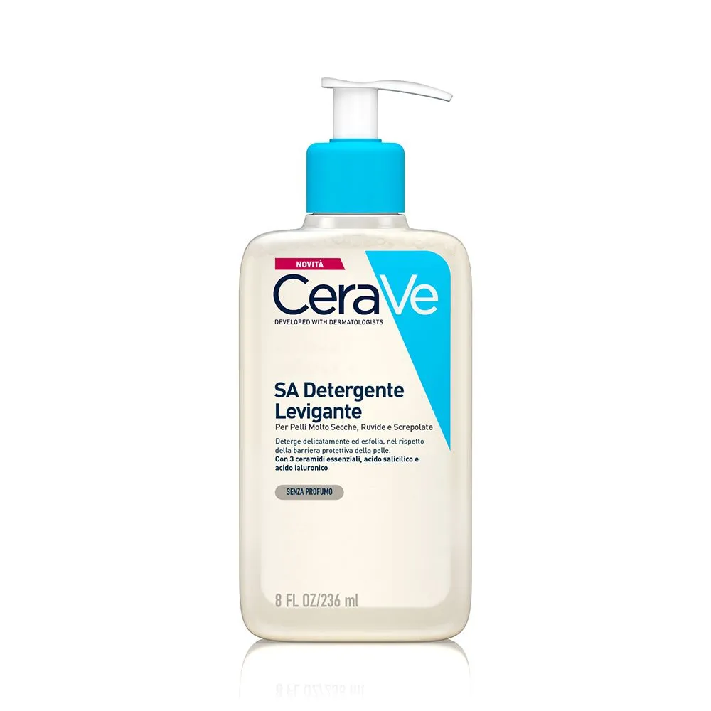  SA Detergente Levigante per pelle molto secca, ruvida e screpolata 236 ml