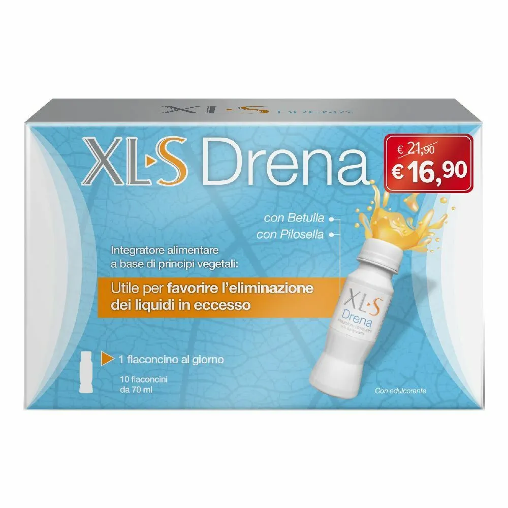 Xls Drena Taglio Prezzo 10 Flaconcini