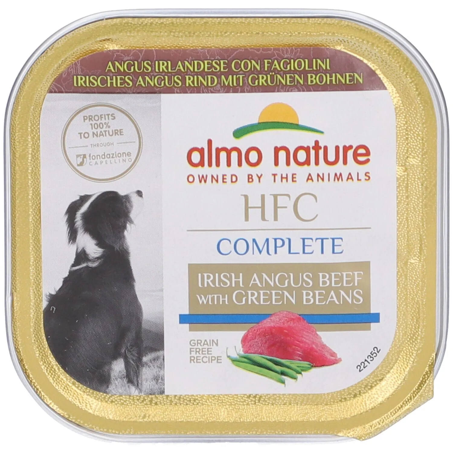 Almo Nature HFC Complete Angus Irlandese con Fagiolini