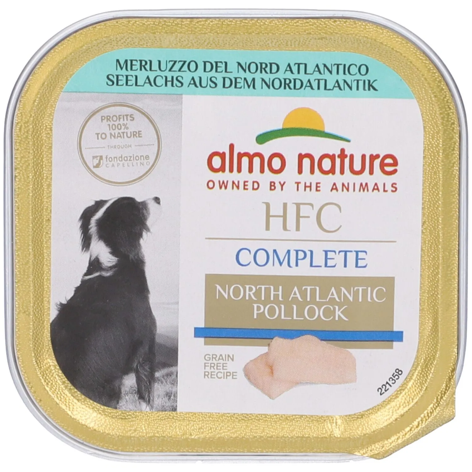 Almo Nature HFC Complete Merluzzo del Nord Atlantico