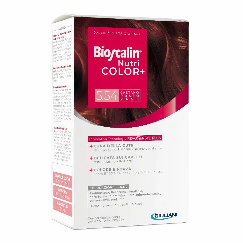 Bioscalin® Nutricolor+ 5.54 Castano Rosso Rame