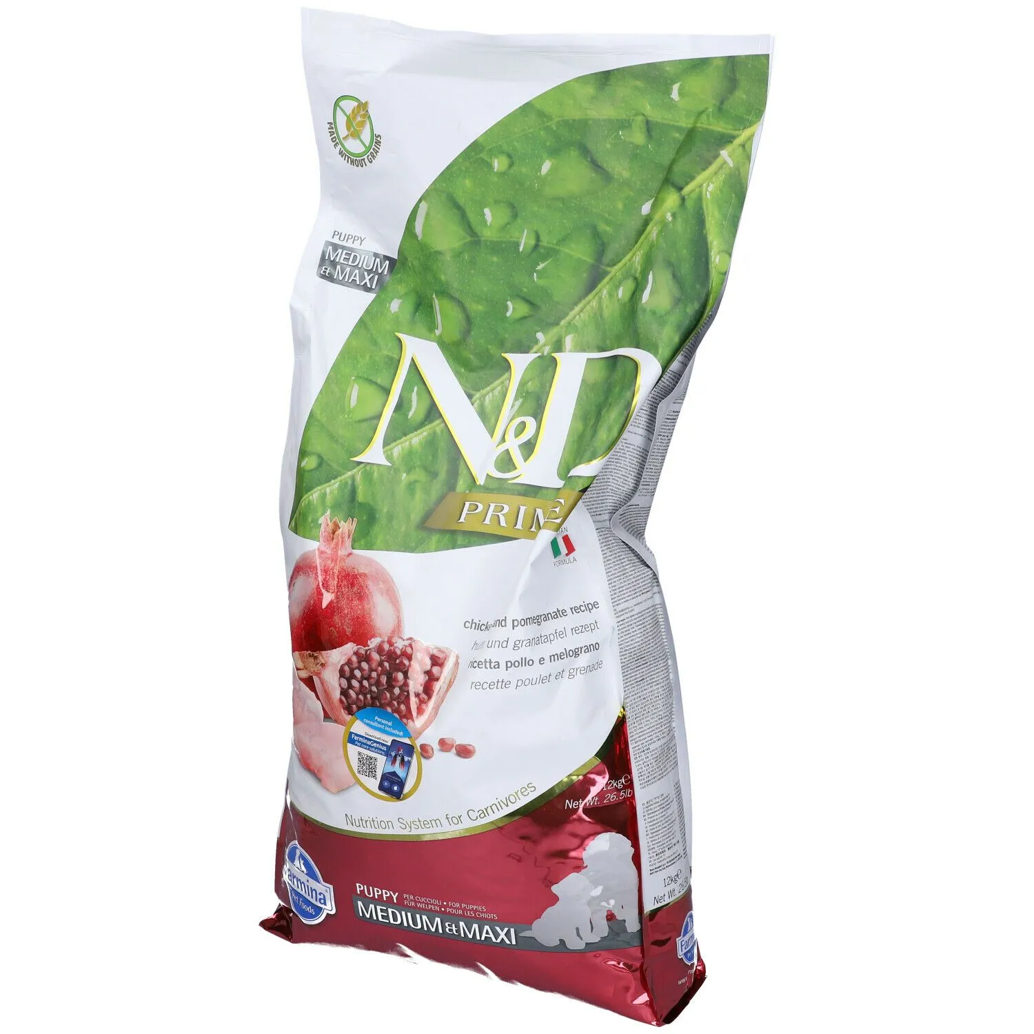 ® N&D Prime Chicken & Pomegranate Puppy Medium & Maxi