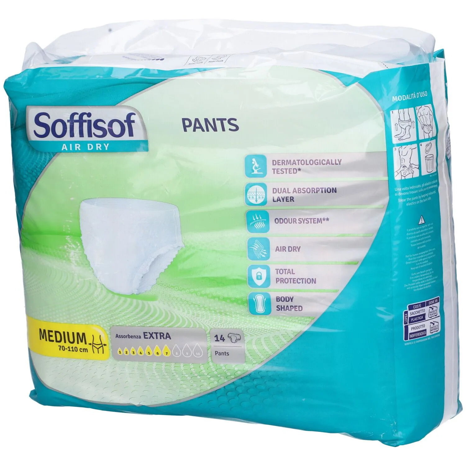Pannolone Soffisof Air Dry Pants Extra M 14 Pezzi