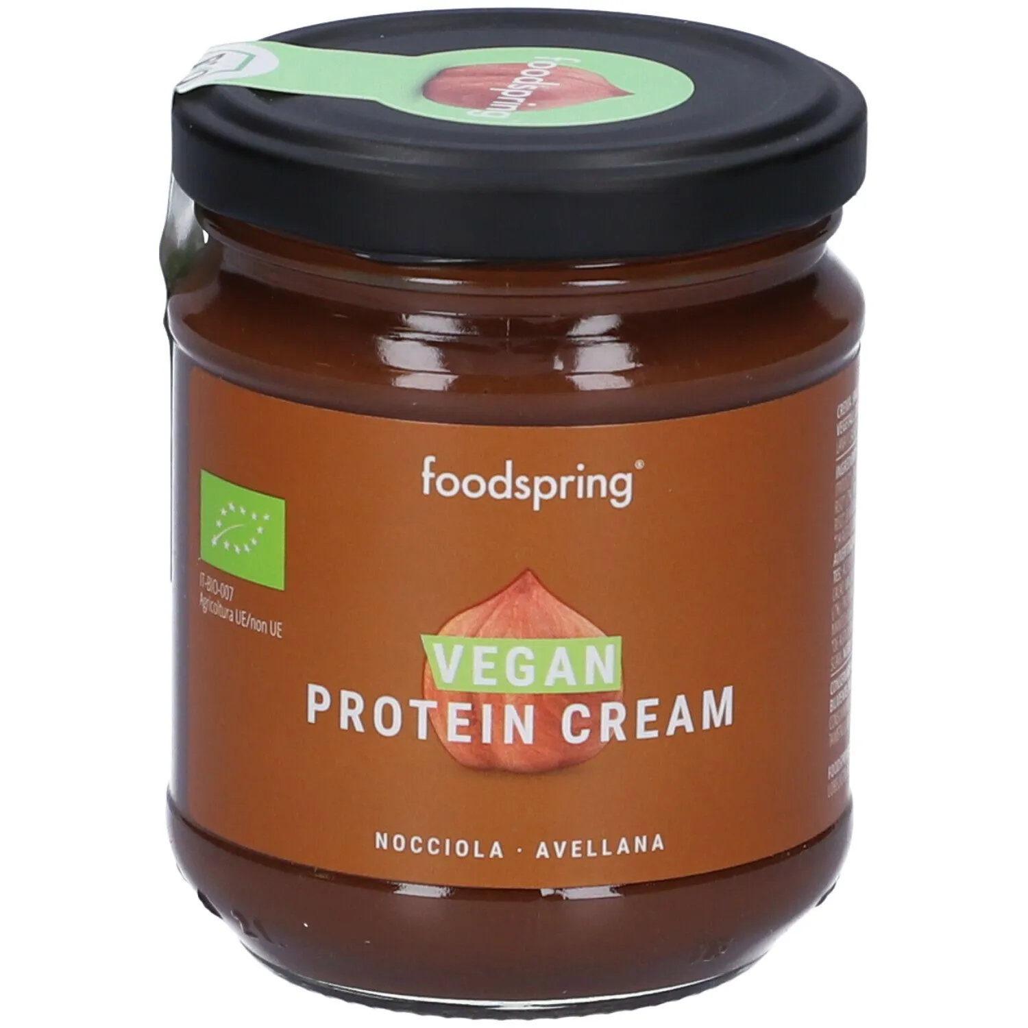 Foodspring® Bio Crema Proteica Vegana Alla Nocciola