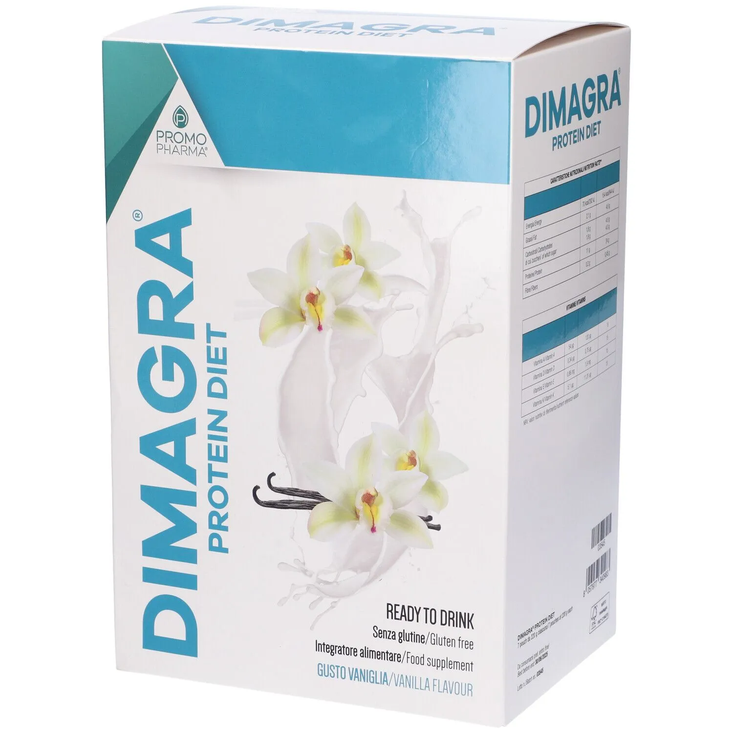 Promopharma Dimagra Protein Diet Vaniglia