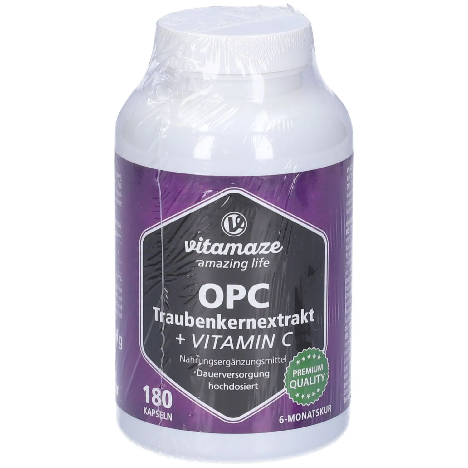 Vitamaze OPC Estratto Semi di Uva + Vitamina C Compresse