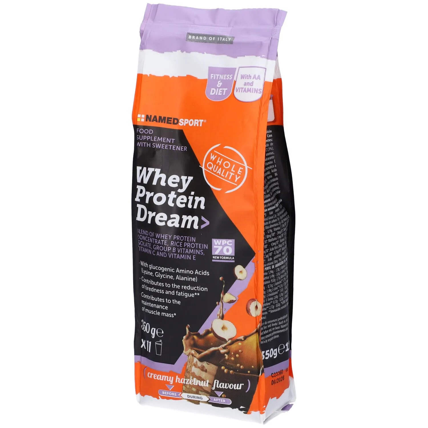 ® Whey Protein Dream Creamy Hazelnut Flavour