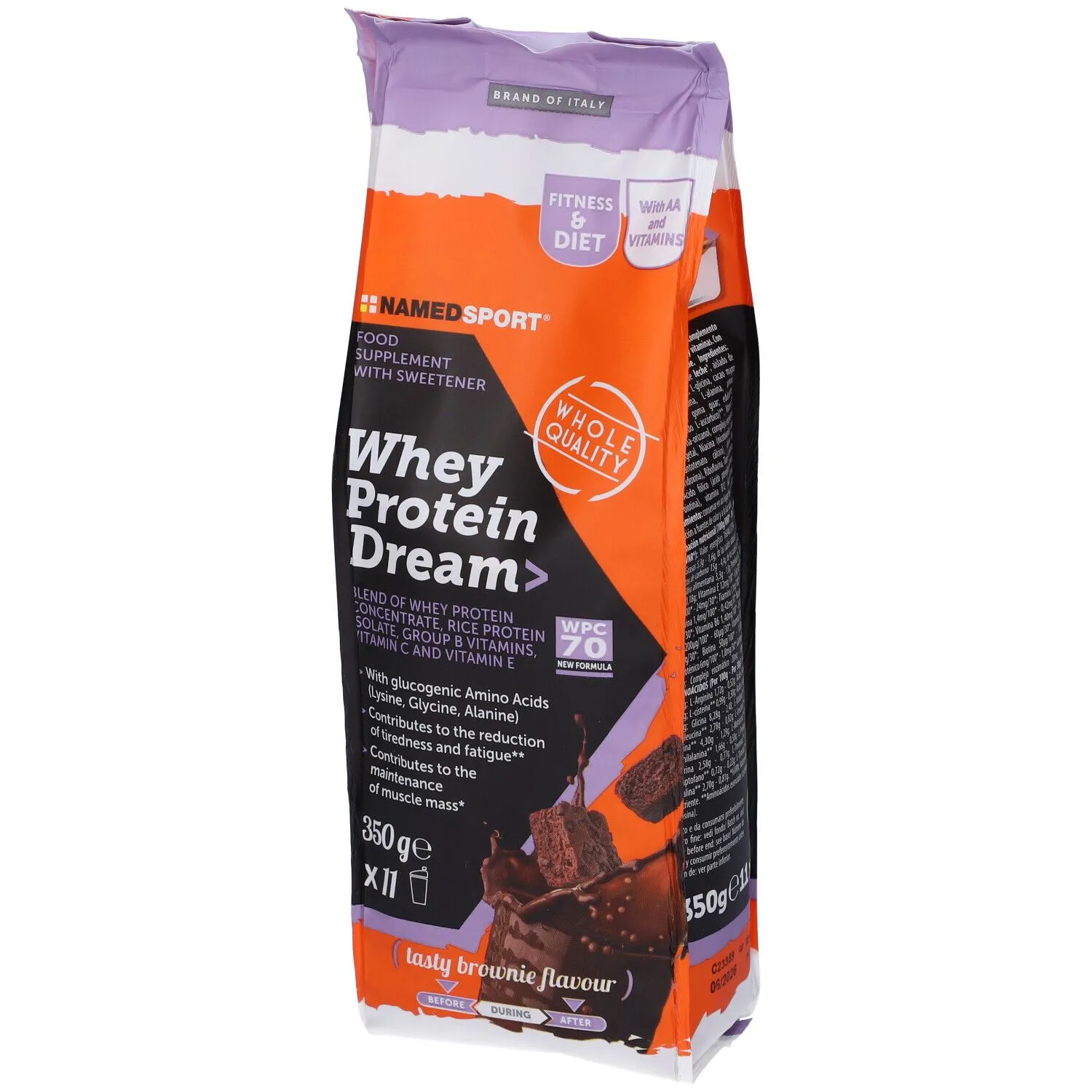 Whey Protein Dream Tasty Brownie Flavour