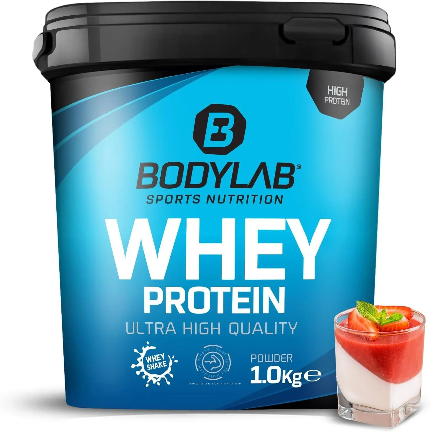 Bodylab24 Proteine Whey in Polvere, Pannacotta