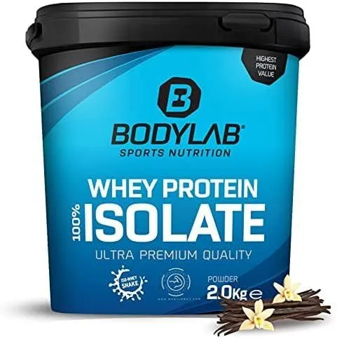 Bodylab24 Proteine del siero del latte isolate alla vaniglia