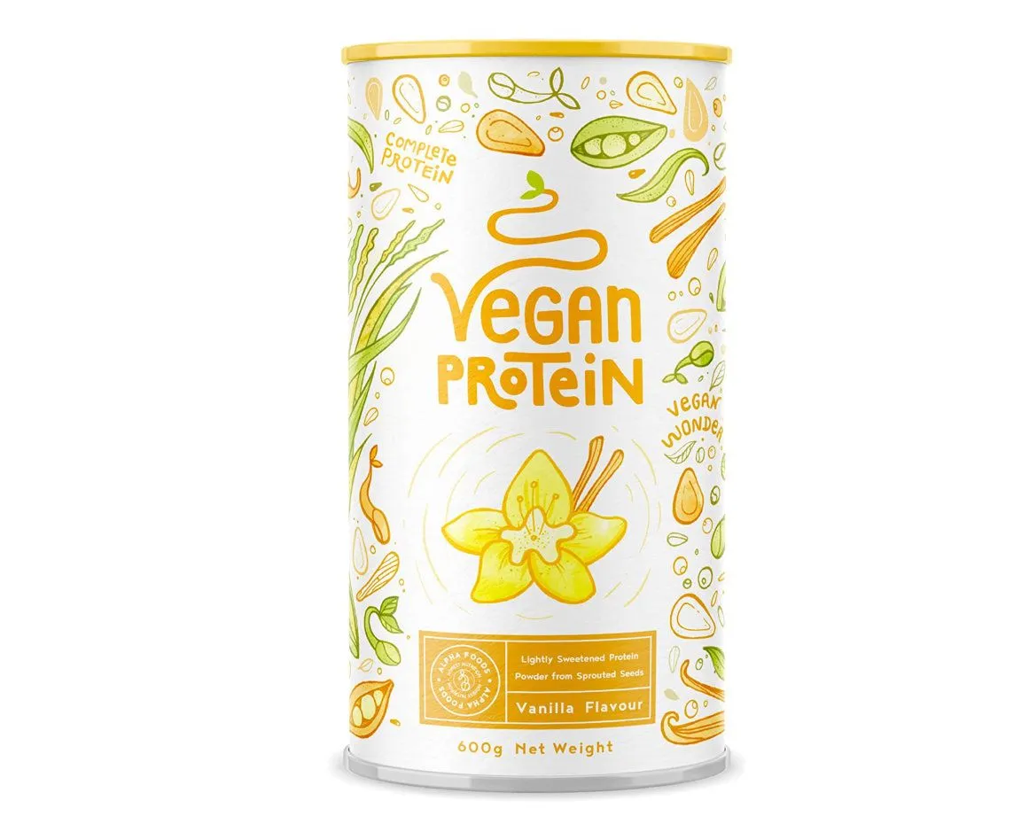 Proteine vegane - VANILLE - Polvere di proteine vegane