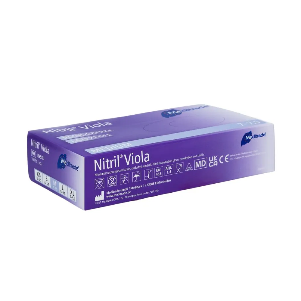  nitril® viola nitrile guanti colorati viola