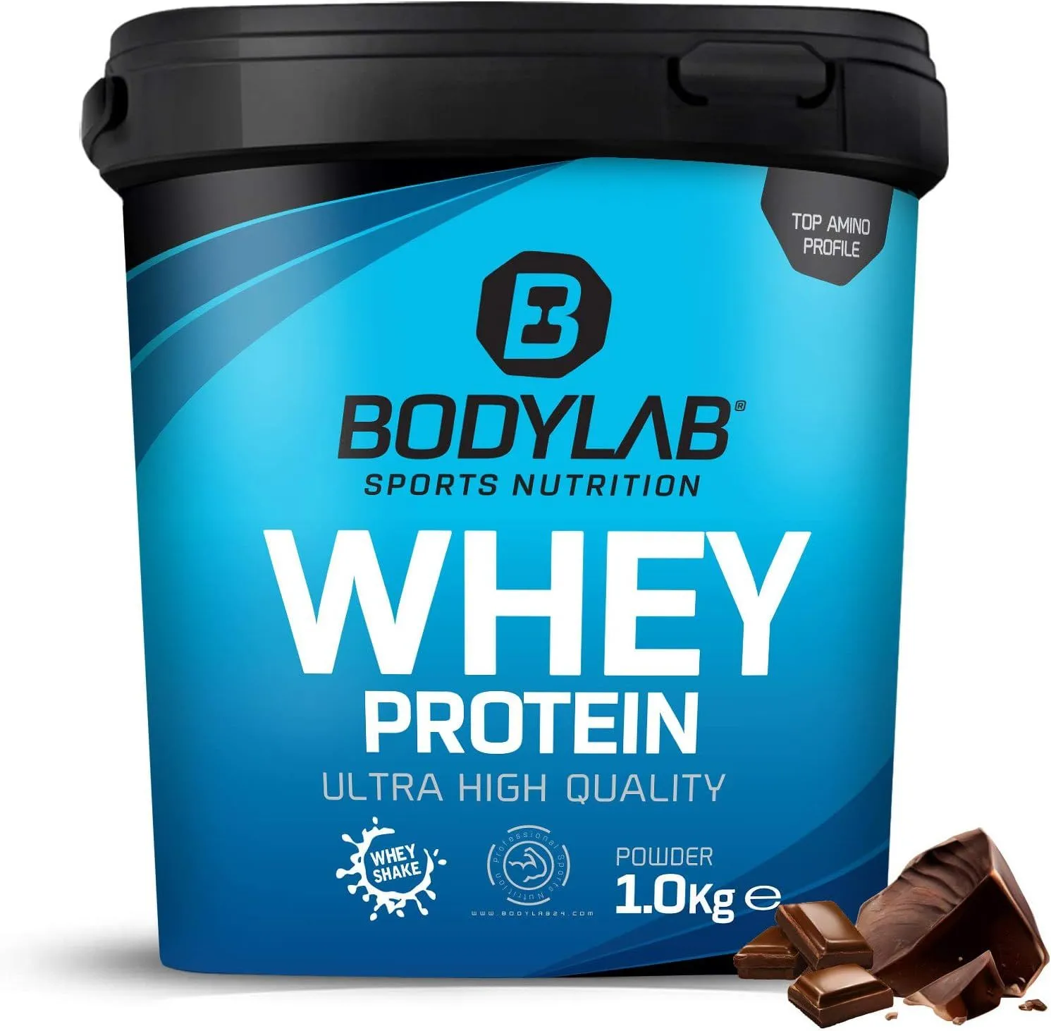 Bodylab24 Proteine Whey in Polvere, Doppio Cioccolato