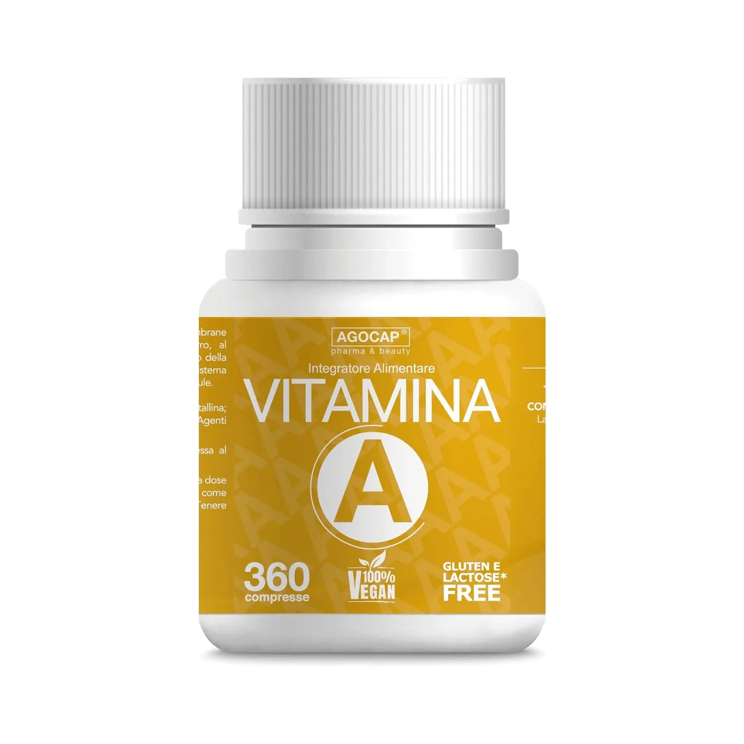 agocap - Vitamina A pura alto dosaggio 360 comprese