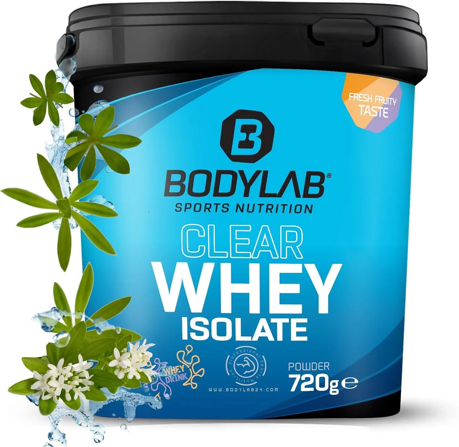 Bodylab24 Isolato di siero di latte chiaro Woodruff