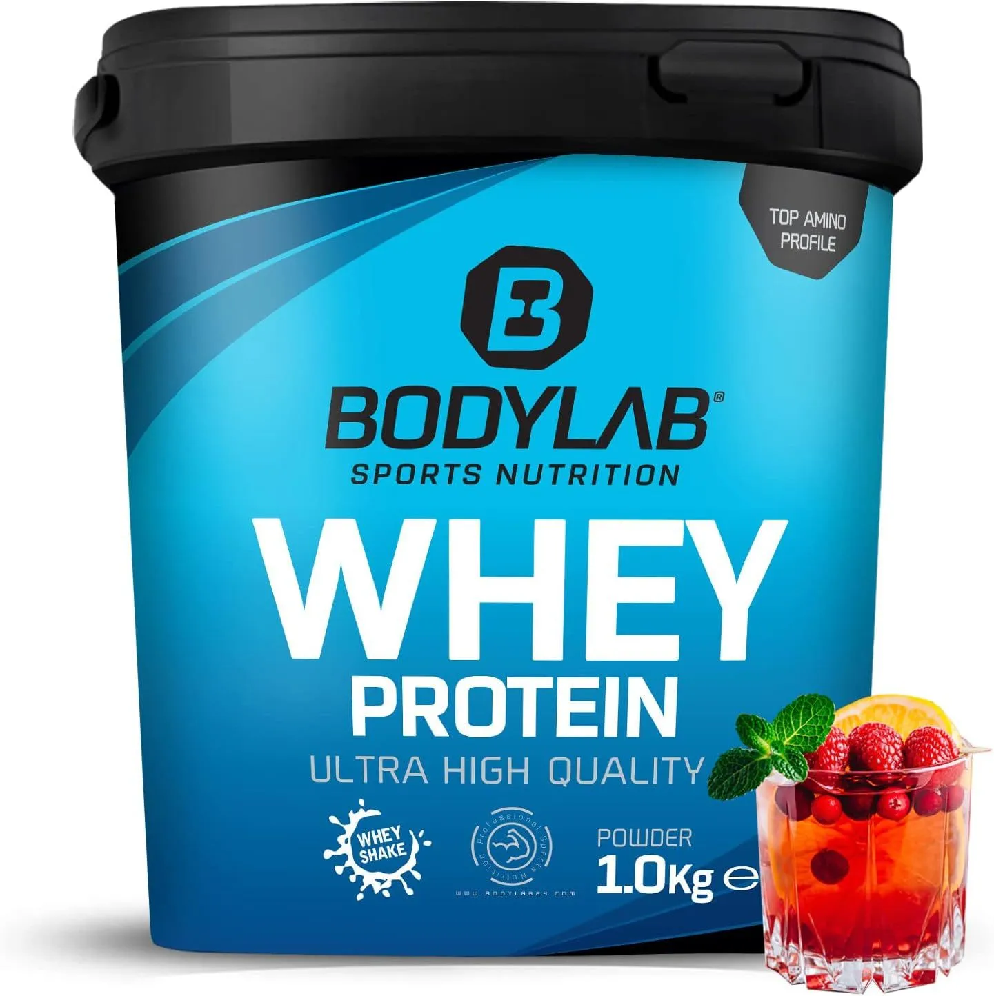 Bodylab24 Proteine Whey in polvere, Mix di frutta