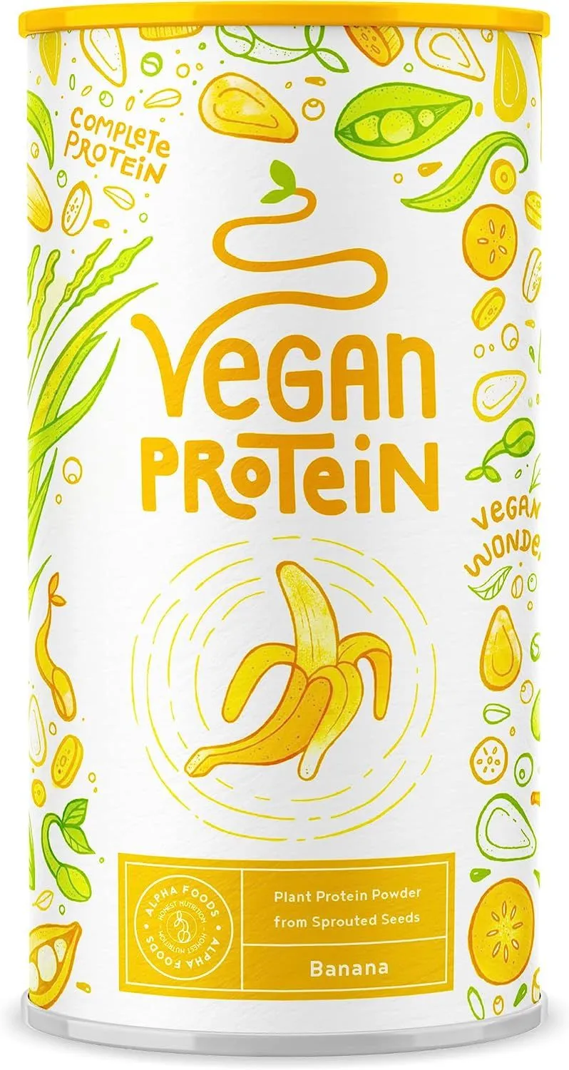 Proteine vegane - BANANE - Proteine vegetali in polvere