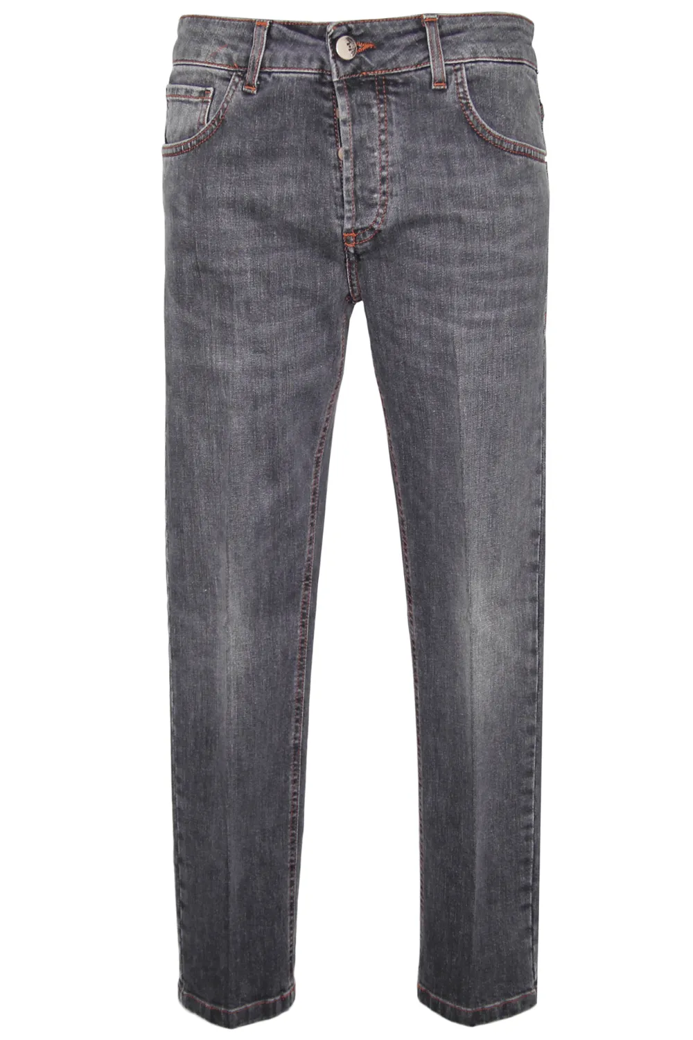 Pantalone jeans grigio- 