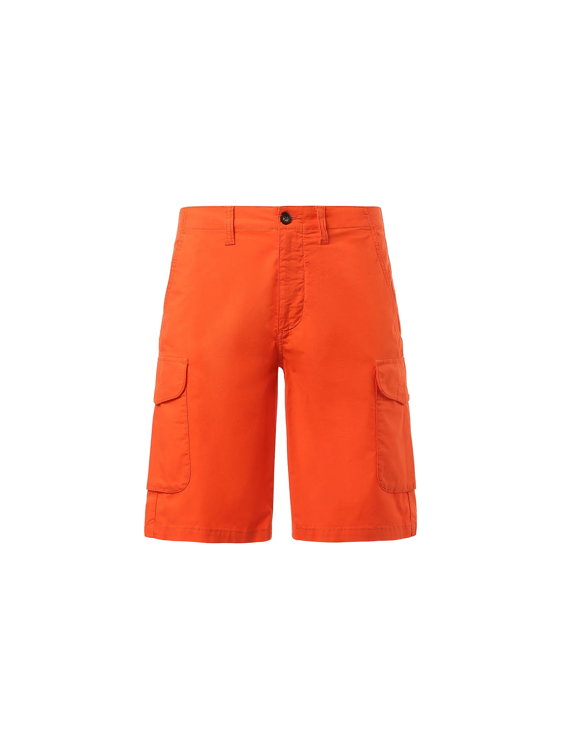  - Bermuda cargo in popelineBright orange40