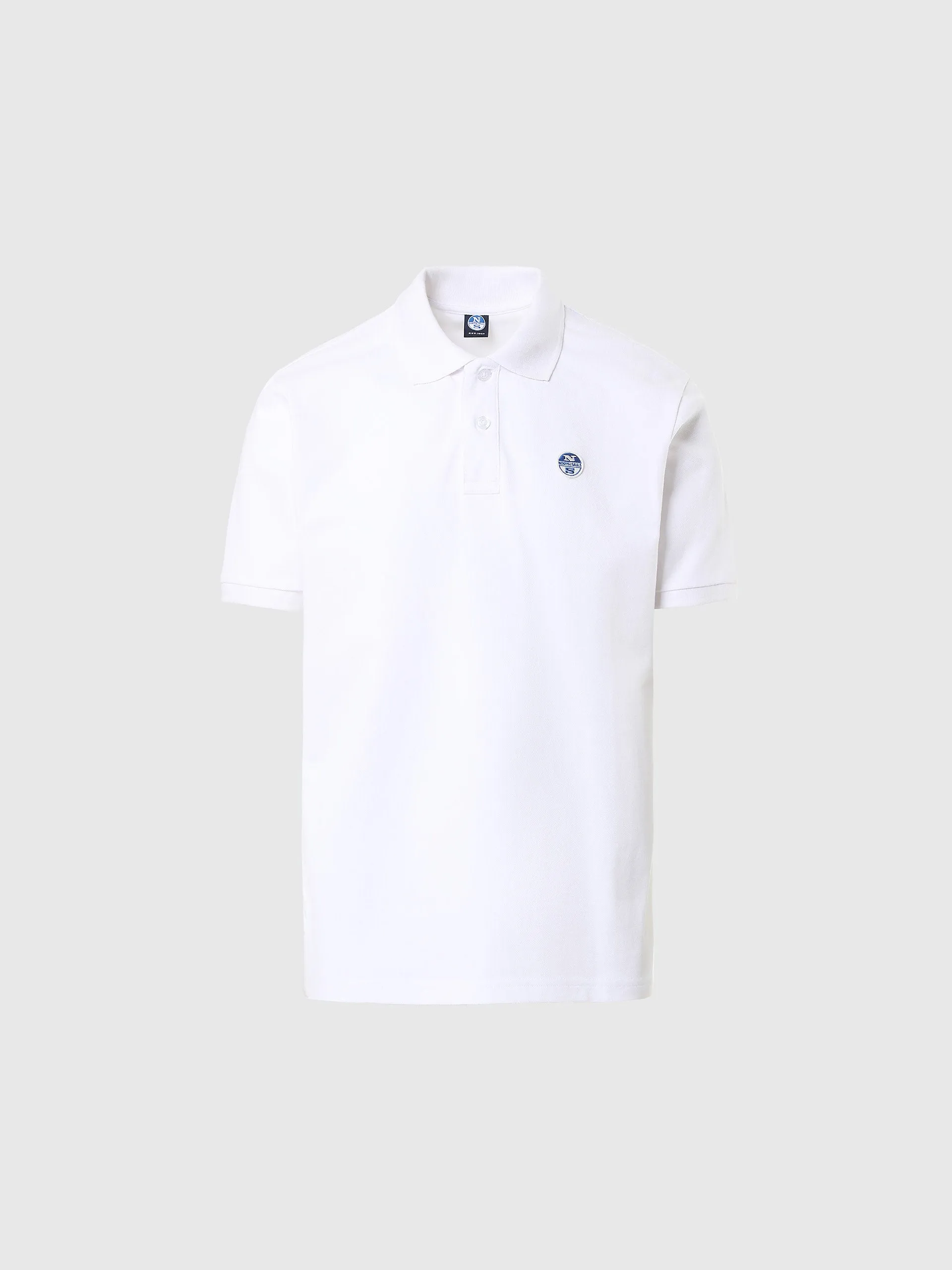  - Organic cotton polo shirtWhiteL